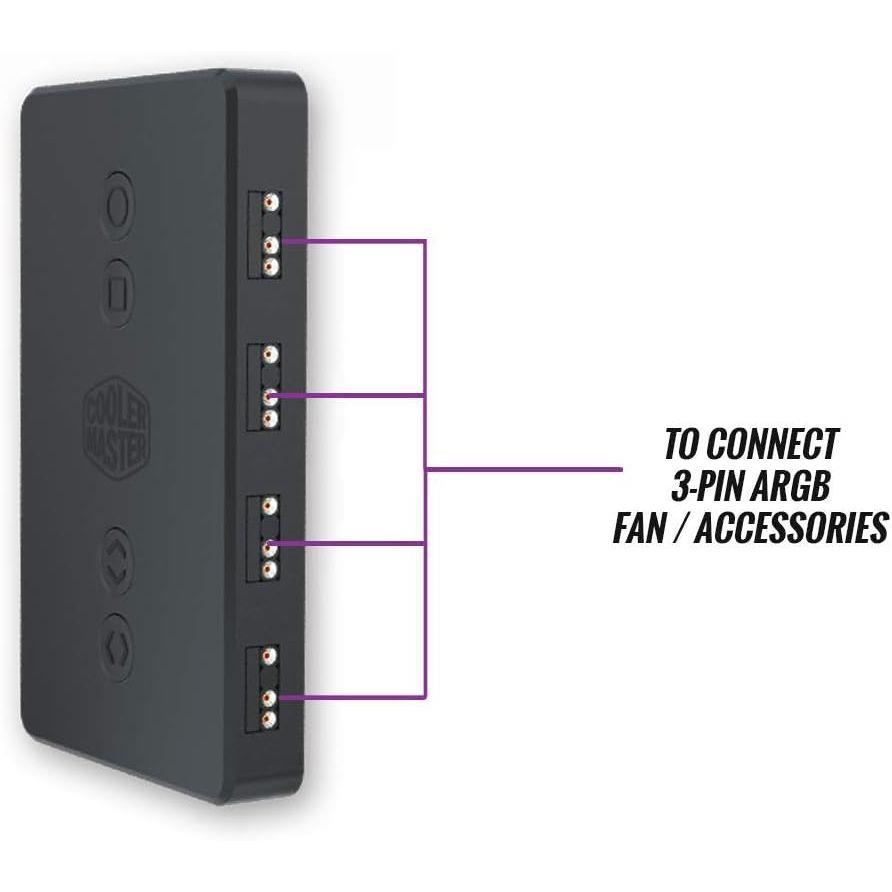 Cooler Master ADDRESSABLE RGB LED CONTROLLER Cooler Master ADDRESSABLE RGB LED CONTROLLER